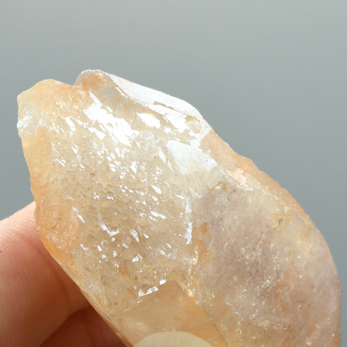 ET DT Pink Shadow Smoky Scarlet Temple Lemurian Seed Quartz Crystal, Serra do Cabral, Brazil