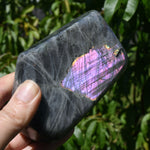 Purple Labradorite Crystal Freeform Tower