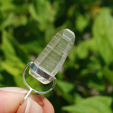 Load image into Gallery viewer, Tessin Habit Tabby White Light Lemurian Seed Crystal Pendant for Necklace
