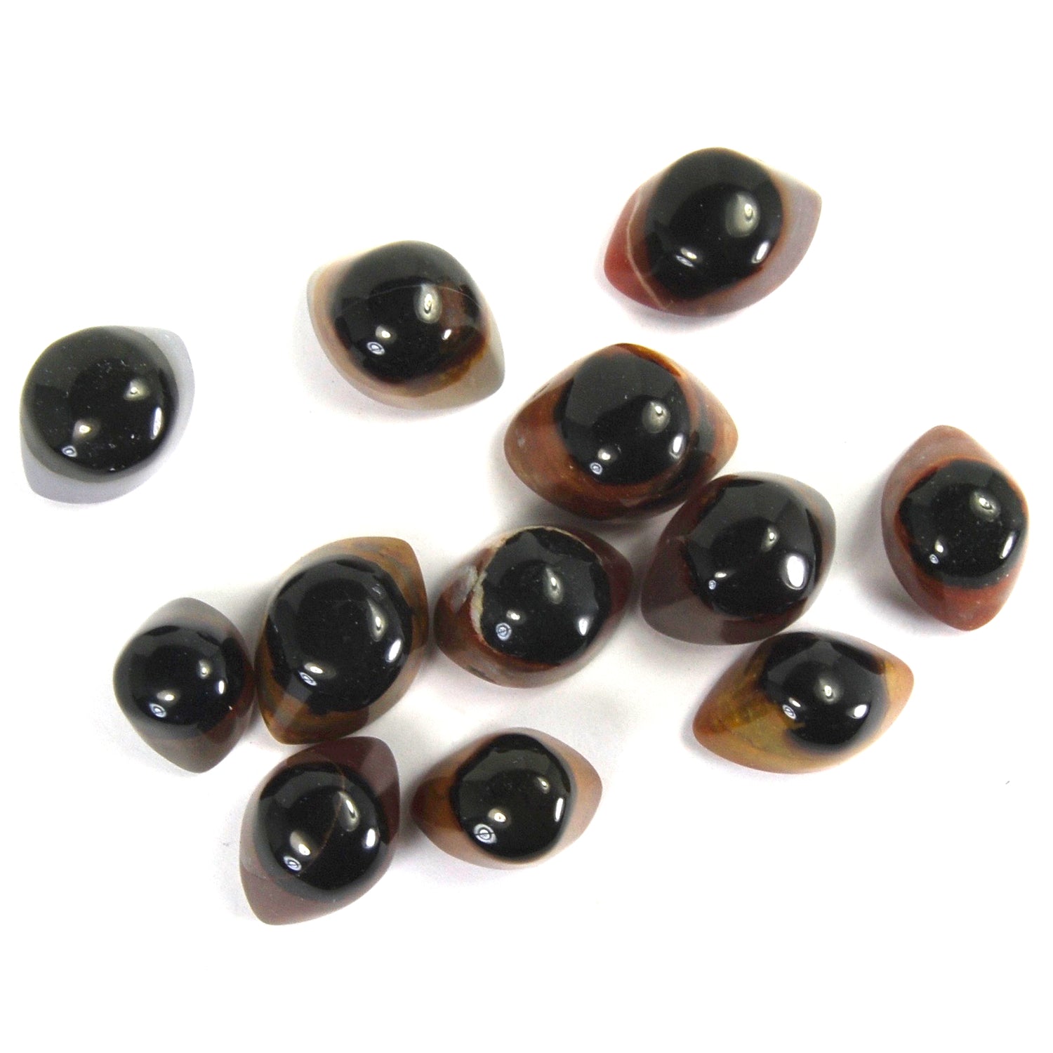 ONE Eye of Shiva Agate Crystal, Sulemani Agate Tumble Stone