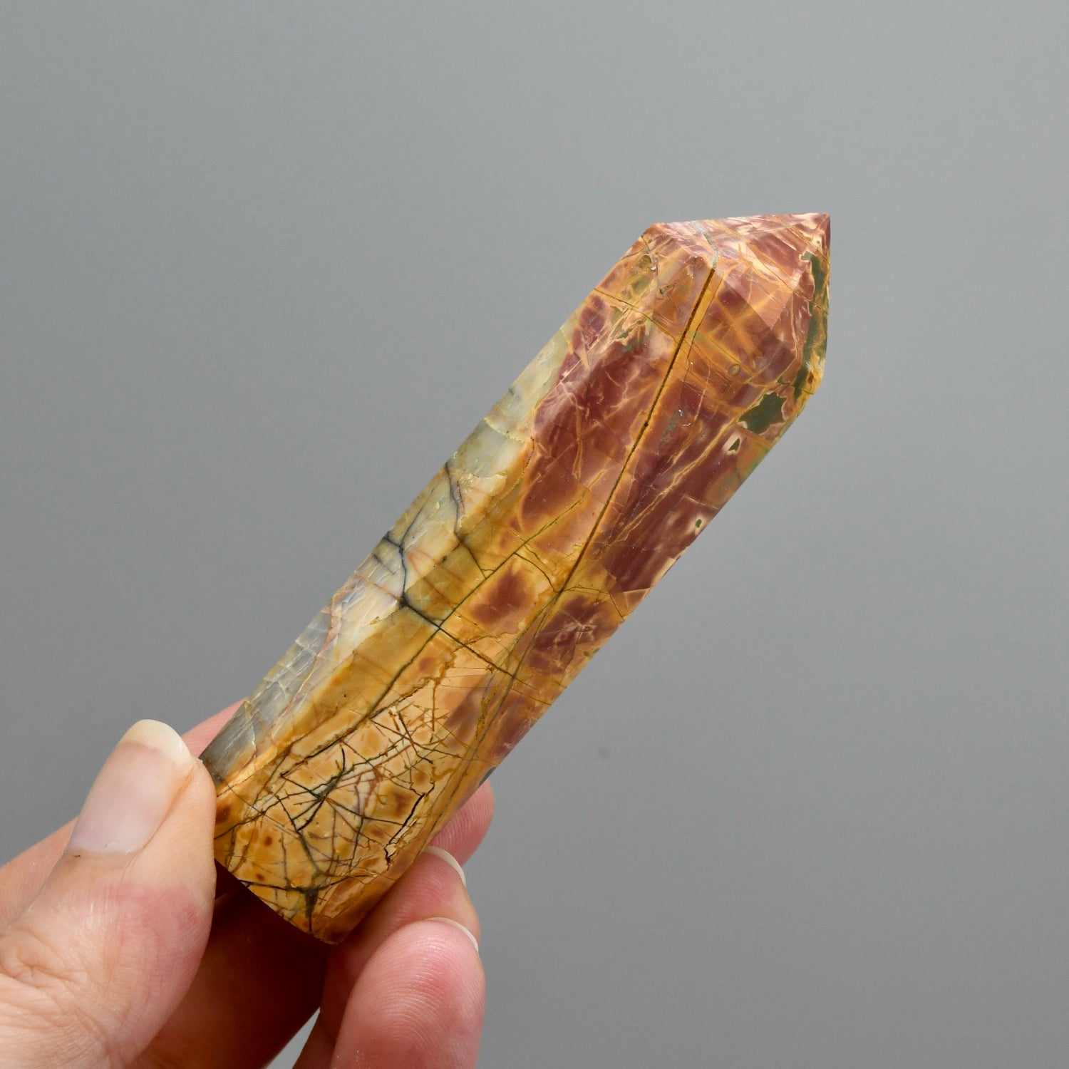 Cherry Creek Jasper Crystal Tower
