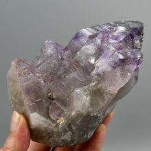 Load image into Gallery viewer, XL 5.3in 1.5lb Elestial Amethyst Quartz Crystal Cathedral Starbrary, Chiredzi Amethyst, Zimbabwe
