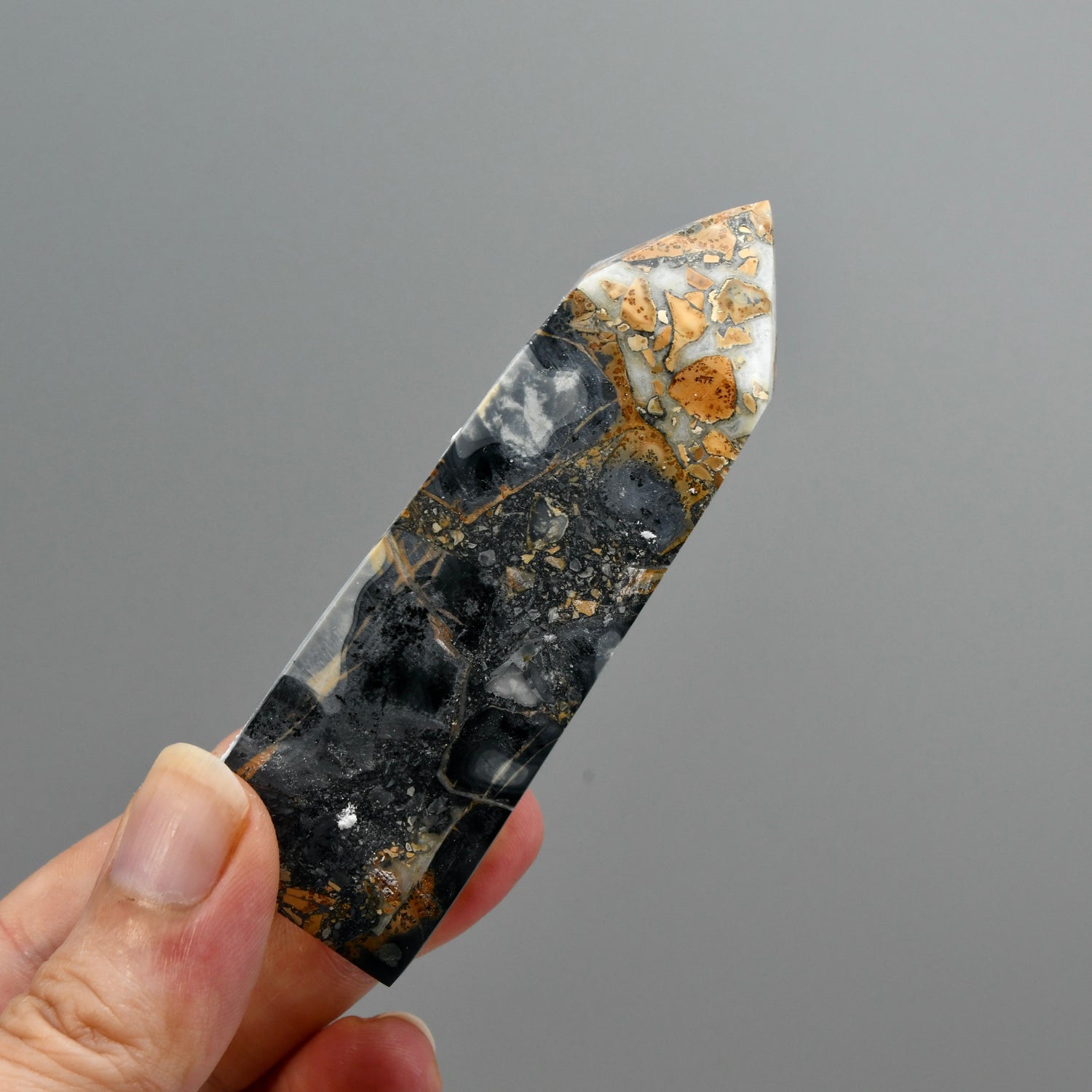 Maligano Jasper Crystal Tower
