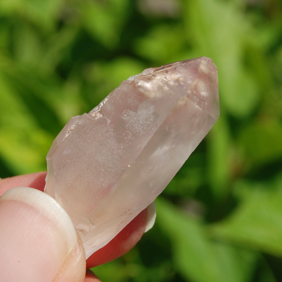 Pink Lithium Lemurian Quartz Crystal Starbrary