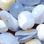 Blue Lace Agate Tumbled Stones