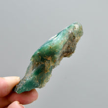 Load image into Gallery viewer, Mtorolite Chrome Chalcedony Crystal Slice
