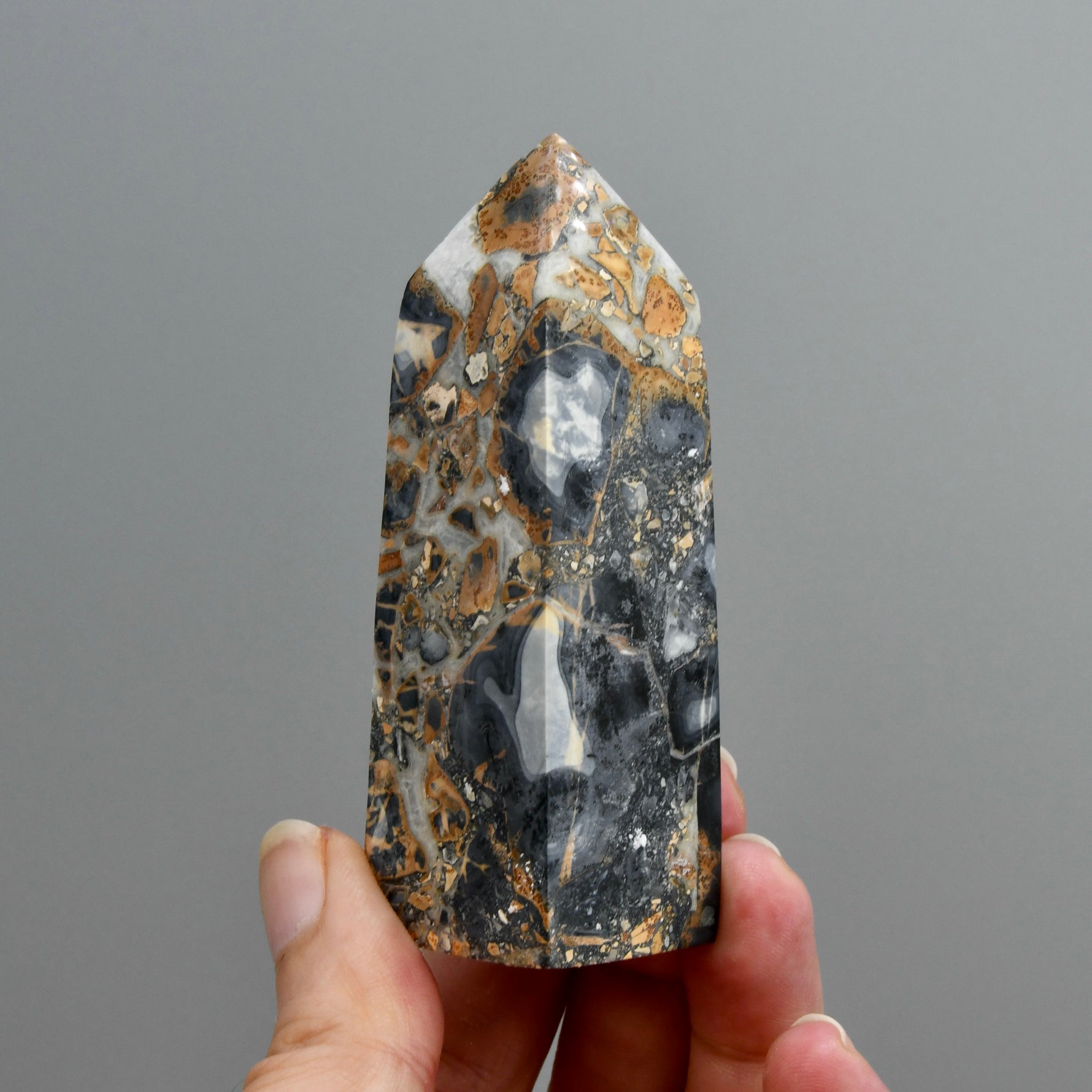 Maligano Jasper Crystal Tower
