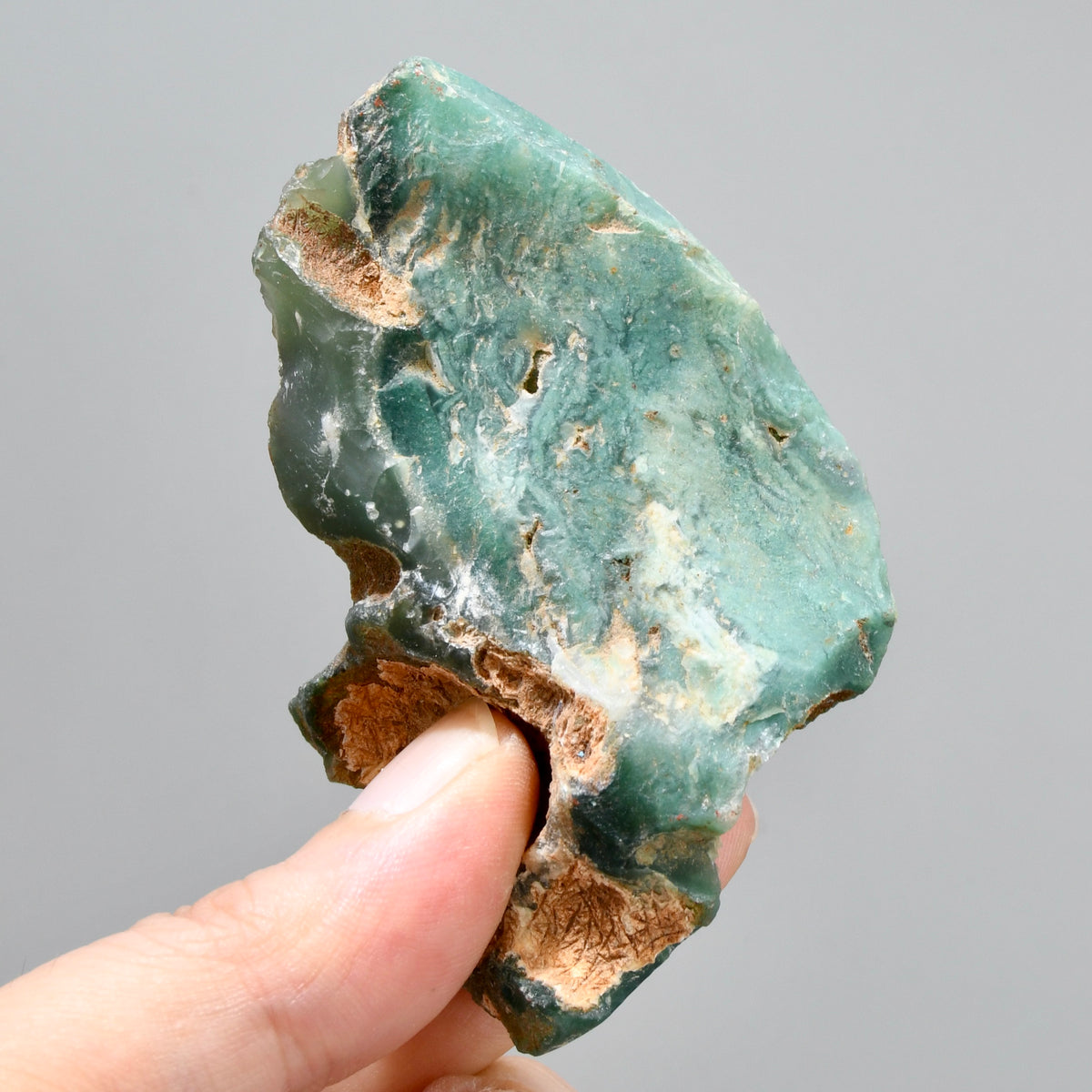 Mtorolite Chrome Chalcedony Crystal Slice