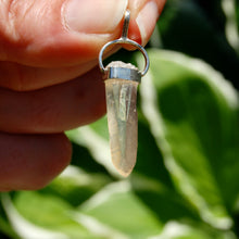 Load image into Gallery viewer, Fire Lemurian Seed Quartz Crystal Starbrary Pendant for Necklace
