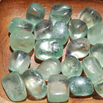 Green Fluorite Crystal Tumbled Stones