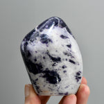 Gem Lepidolite Crystal Freeform Tower, Silver Leaf Lepidolite Crystals