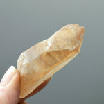 ET DT Pink Shadow Smoky Scarlet Temple Lemurian Seed Quartz Crystal, Serra do Cabral, Brazil