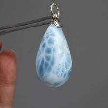 Load image into Gallery viewer, Larimar Teardrop Pendant for Necklace
