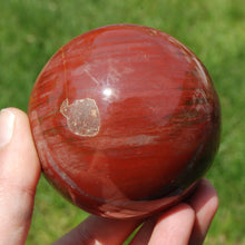 Load image into Gallery viewer, Colorful Petrified Wood Crystal Sphere
