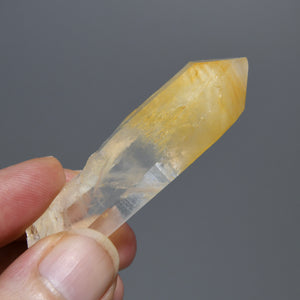 Dow Channeler Mango Quartz Crystal, Halloysite Quartz, Colombia