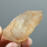 ET DT Pink Shadow Smoky Scarlet Temple Lemurian Seed Quartz Crystal, Serra do Cabral, Brazil