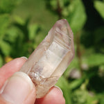 Pink Lithium Lemurian Quartz Crystal 