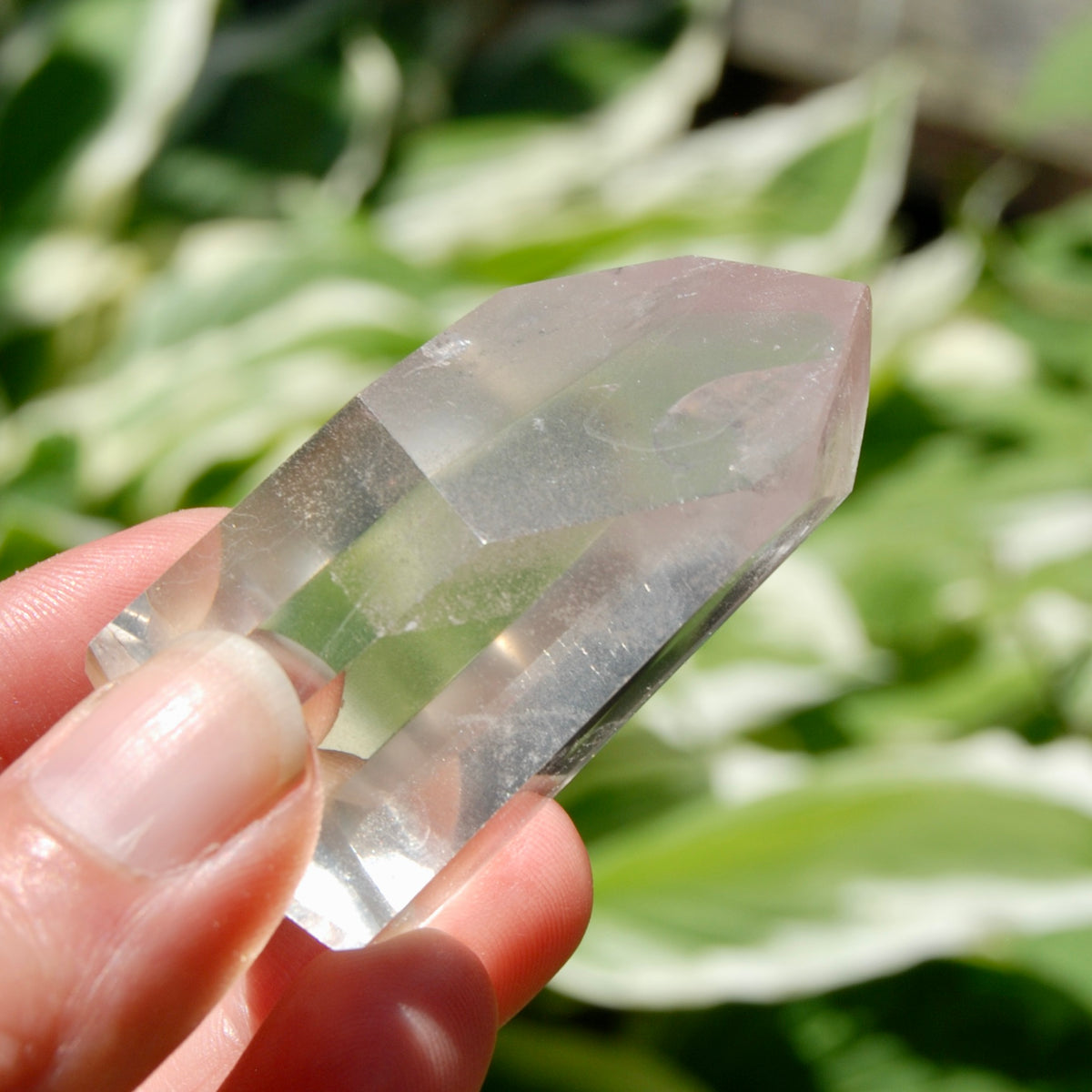 Pink Lithium Quartz Crystal Tower