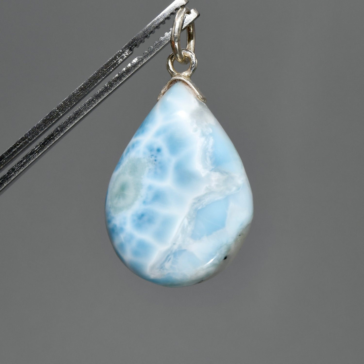 Larimar Pendant for Necklace