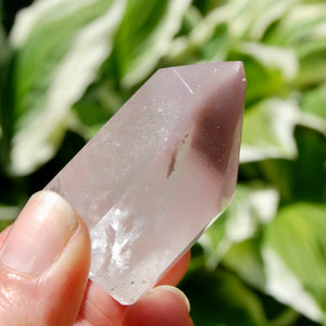 Pink Lithium Quartz Crystal Tower