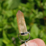 RARE Golden Amethyst Crystal Starbrary Pendant for Necklace