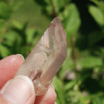 Pink Lithium Lemurian Quartz Crystal 