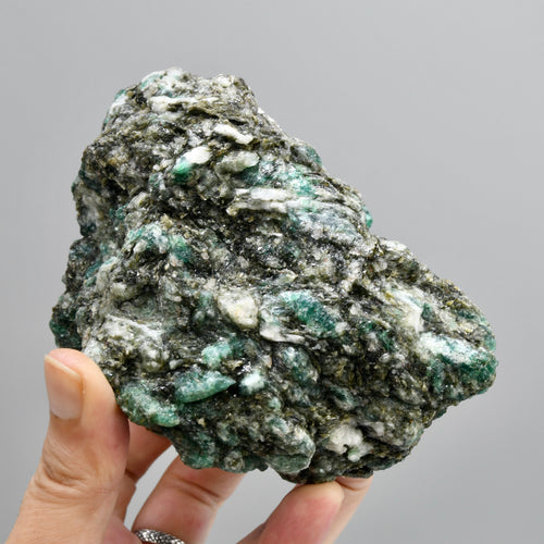Raw Genuine Emerald Gemstone Crystal Cluster