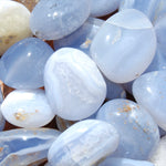Blue Lace Agate Tumbled Stones