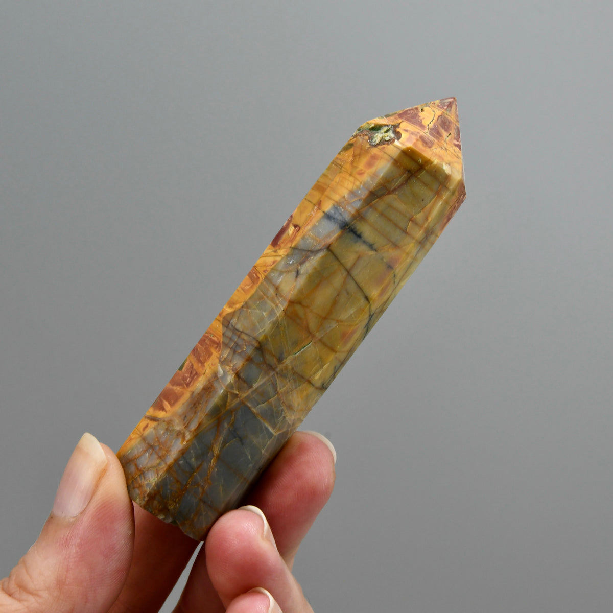 Cherry Creek Jasper Crystal Tower