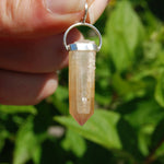 RARE Golden Amethyst Crystal Starbrary Pendant for Necklace