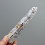 Pink Crazy Lace Agate Crystal Tower