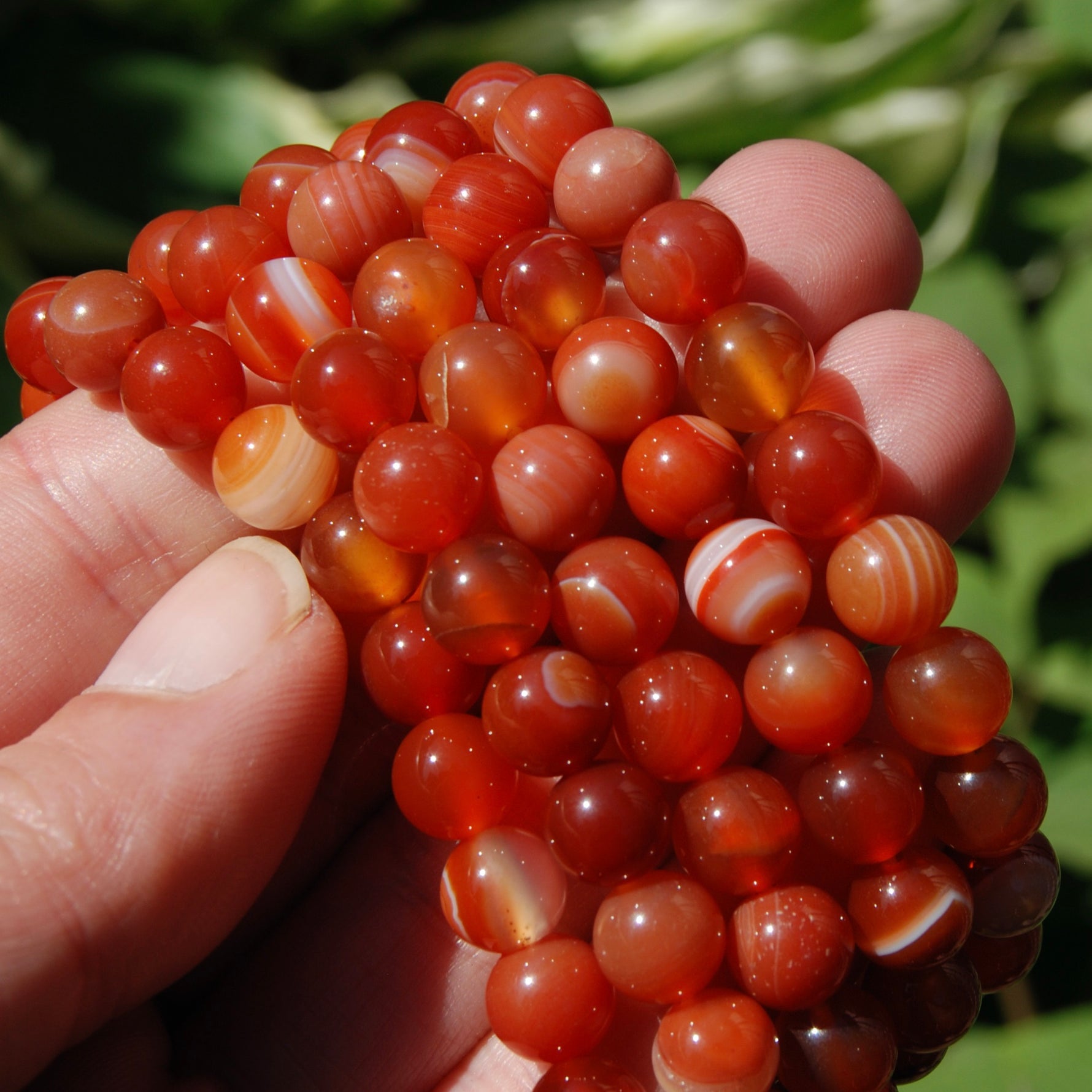 Carnelian Agate Crystal Power Bracelet