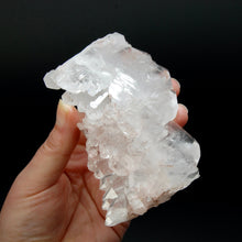 Load image into Gallery viewer, RARE XL Pink Faden Quartz Crystal Cluster, Santander, Colombia
