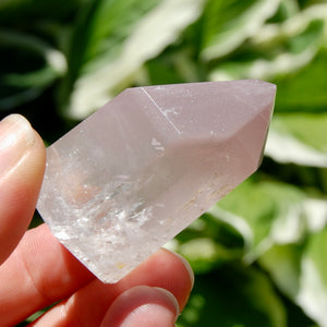 Pink Lithium Quartz Crystal Tower