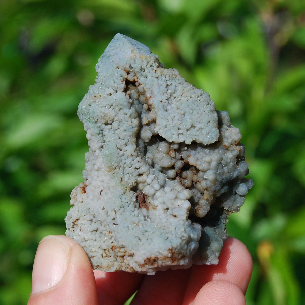 Grape Agate Crystal Tower, Sparkling Botryoidal Chalcedony