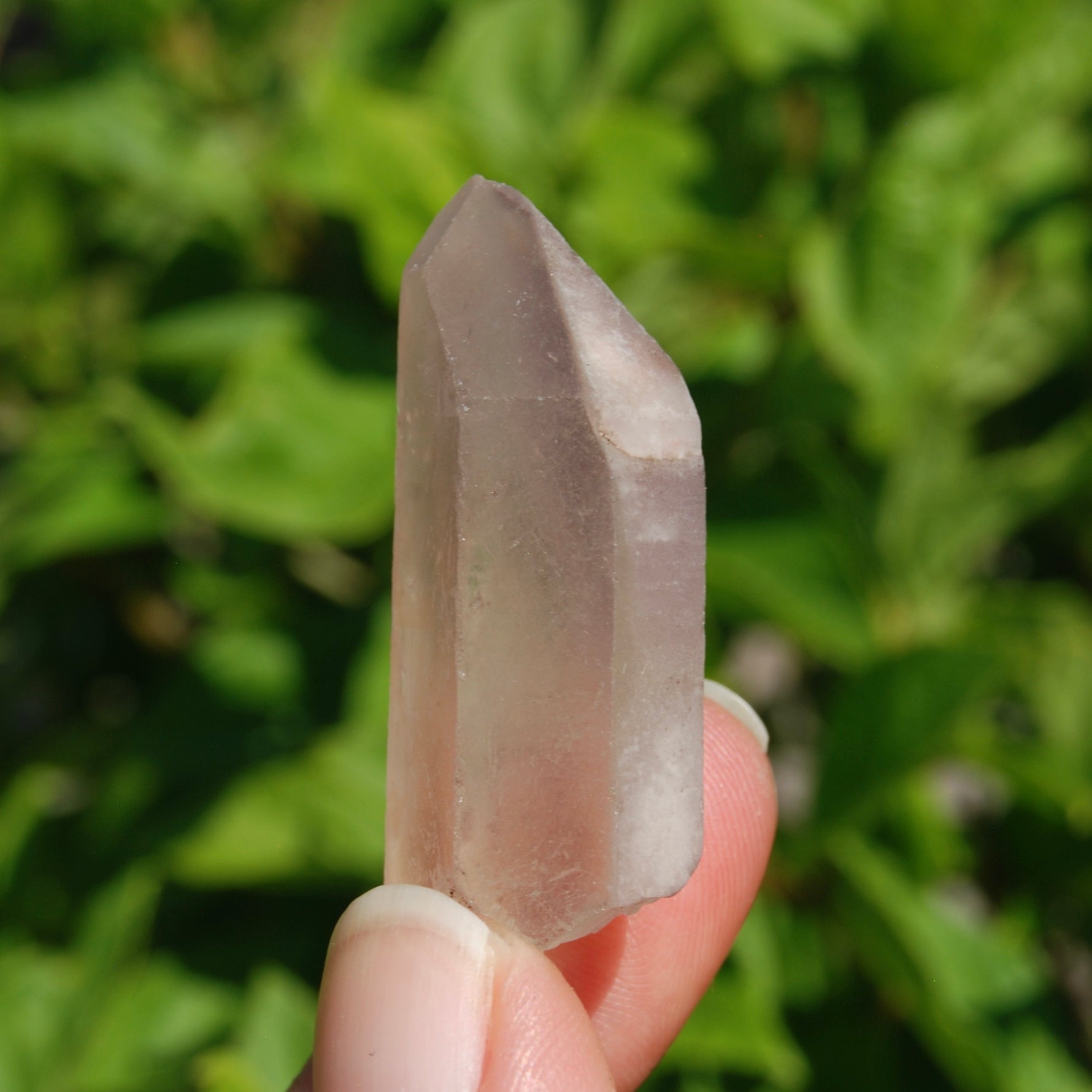 Pink Lithium Lemurian Quartz Crystal Dreamsicle