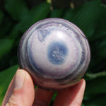 Silky Fluorite Crystal Sphere