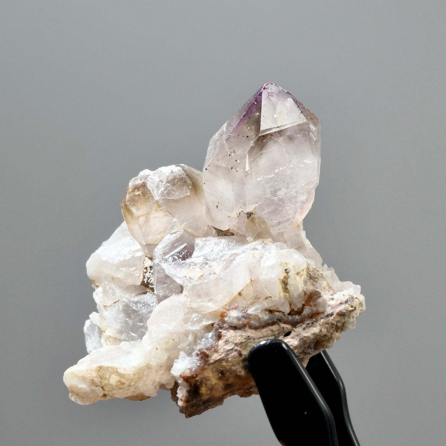 Shangaan Amethyst Quartz Crystal Scepter Cluster