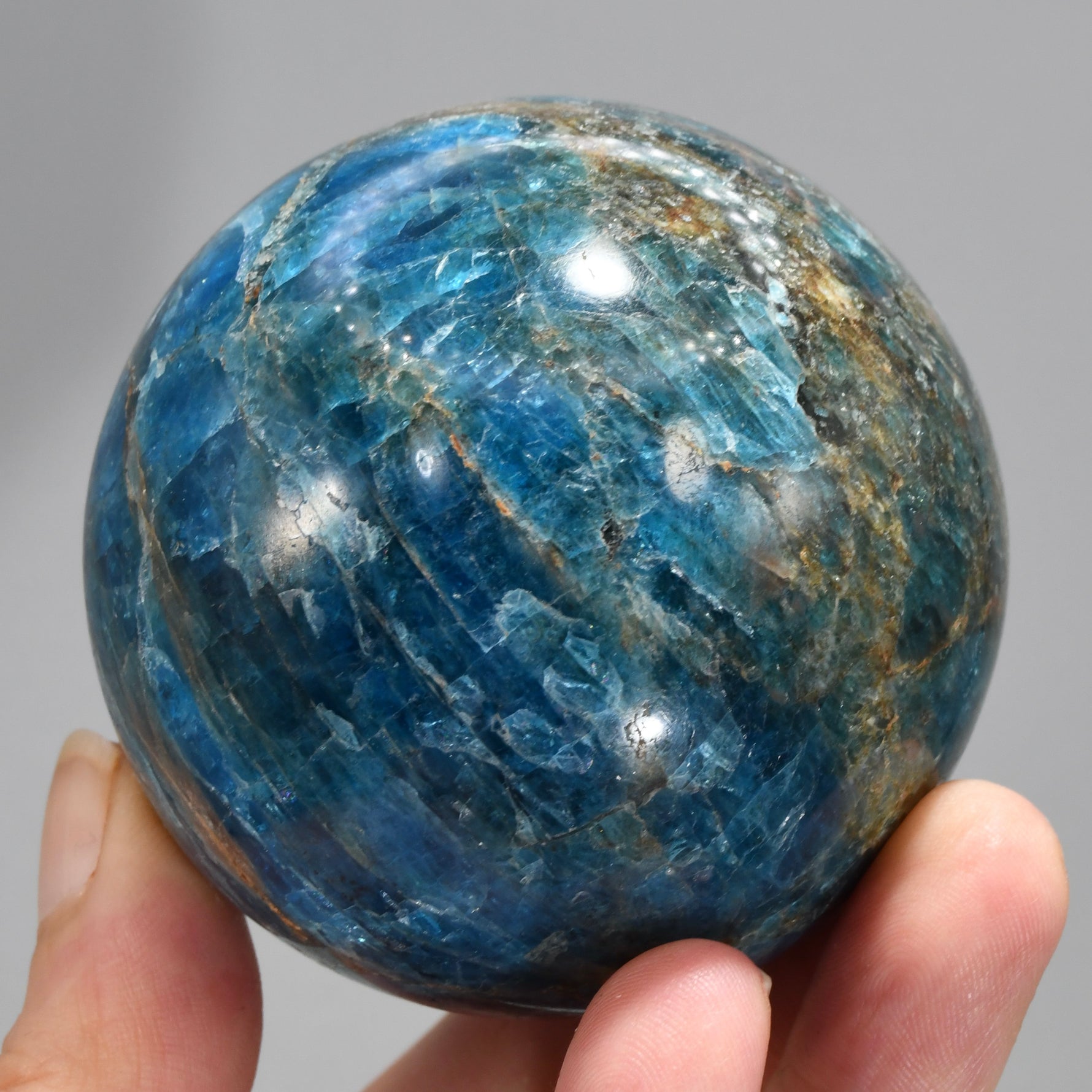 Apatite Crystal Sphere