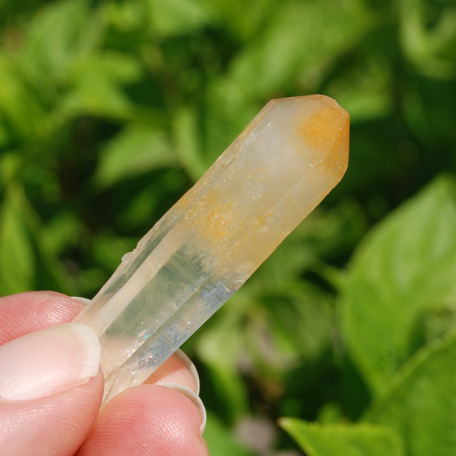 Mango Quartz Crystal, Halloysite Quartz, Colombia