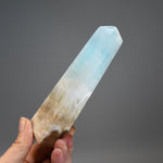 Caribbean Blue Calcite Crystal Tower