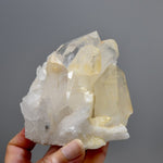 Isis Face Golden Healer Lemurian Crystal Cluster 4.5in 1.4lb for sale