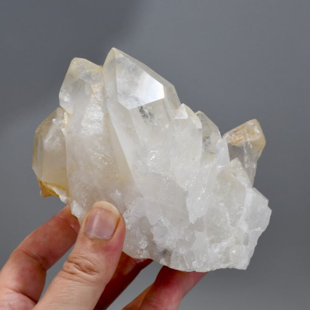 Isis Face Golden Healer Lemurian Crystal Cluster 4.5in 1.4lb for sale