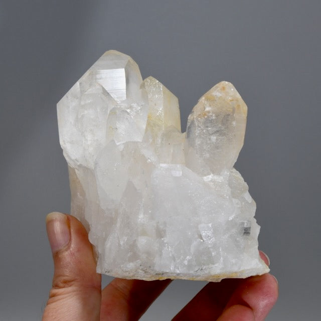 Isis Face Golden Healer Lemurian Crystal Cluster 4.5in 1.4lb for sale