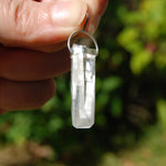 Cosmic Lemurian Seed Quartz Crystal Starbrary Laser Pendant for Necklace