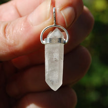 Load image into Gallery viewer, DT ET Lemurian Seed Quartz Crystal Pendant for Necklace
