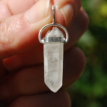 Load image into Gallery viewer, DT ET Lemurian Seed Quartz Crystal Pendant for Necklace
