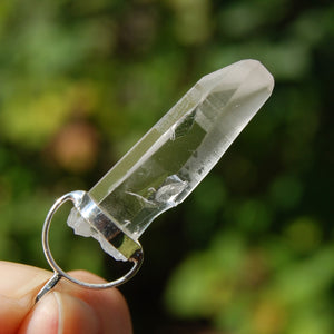 Cosmic Lemurian Seed Quartz Crystal Starbrary Laser Pendant for Necklace