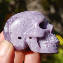 Load image into Gallery viewer, Lepidolite Crystal Skull
