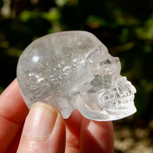 Clear Quartz Crystal Skull